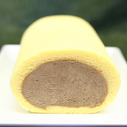 ほうじ茶ロールケーキ