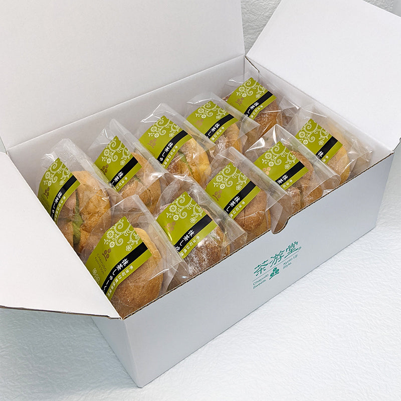 抹茶しゅーくりーむ【5個入・10個入】