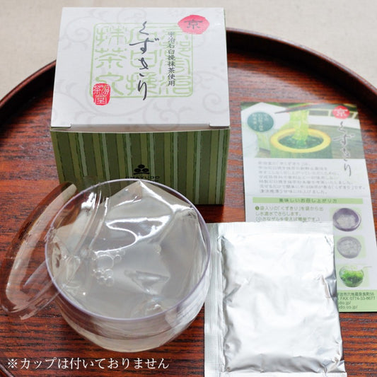 京くずきり-抹茶蜜くずきり-