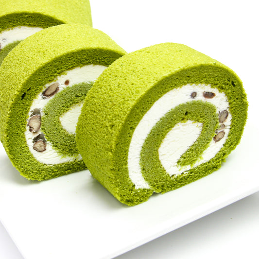 茶游堂・宇治抹茶ロールケーキ