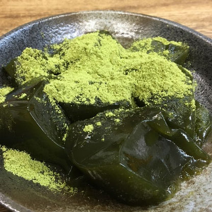 京わらびもち（抹茶わらび餅）
