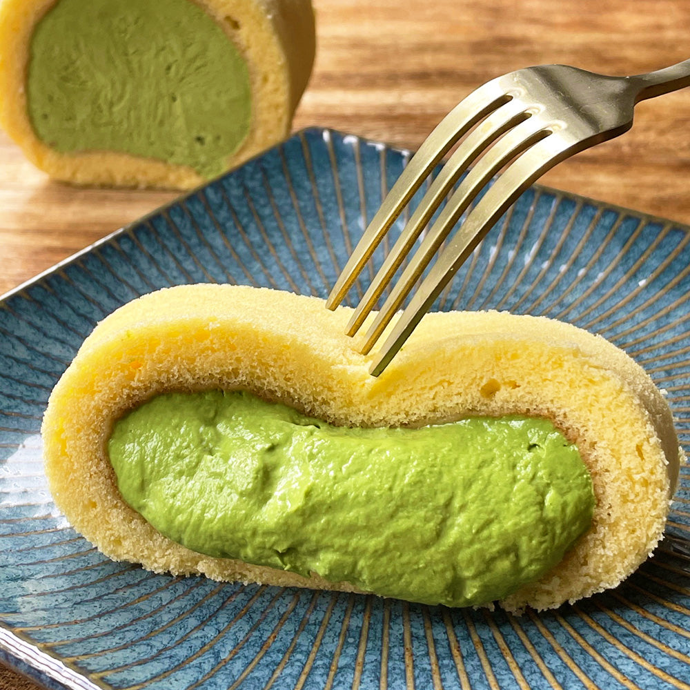 濃茶ロールケーキイメージ