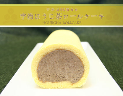 宇治ほうじ茶ロールケーキ全体イメージ