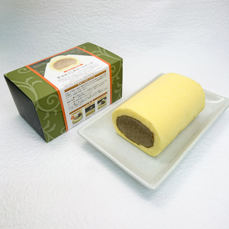 宇治ほうじ茶ロールケーキ