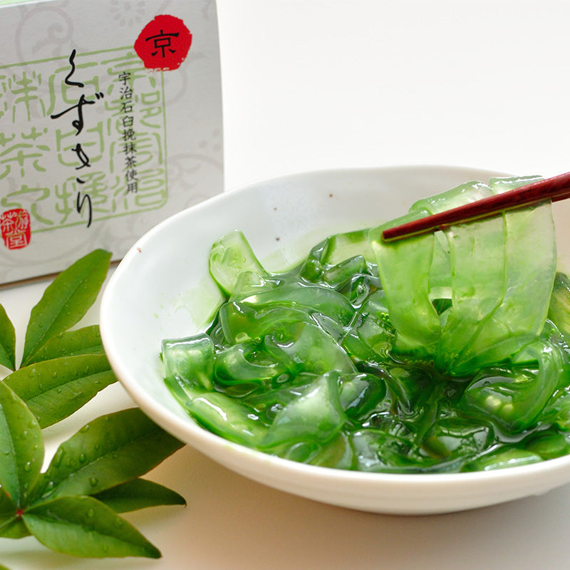 京くずきり-抹茶蜜くずきり-