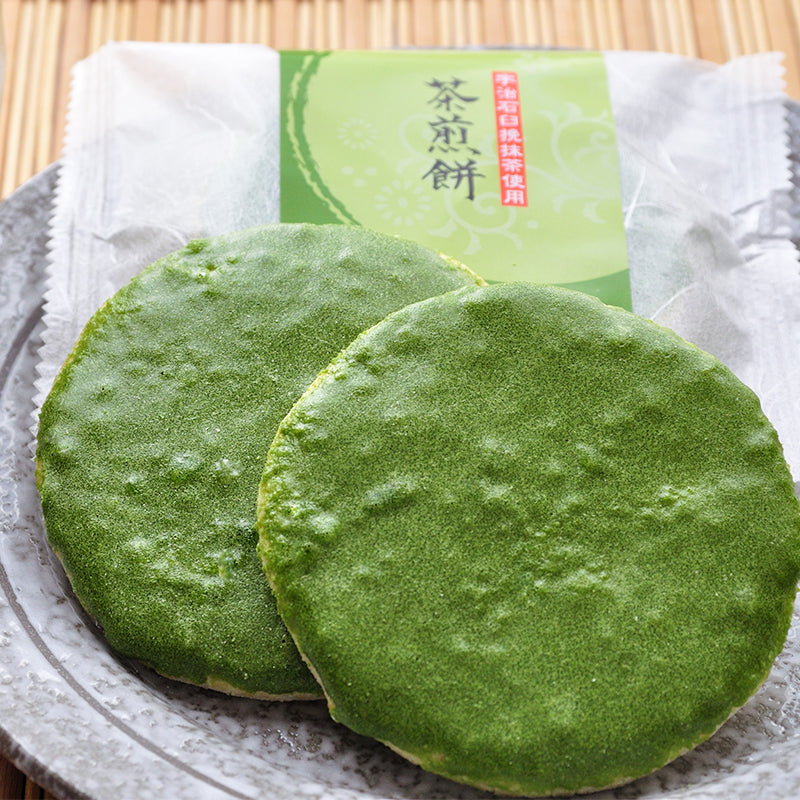 宇治抹茶茶煎餅5個袋入