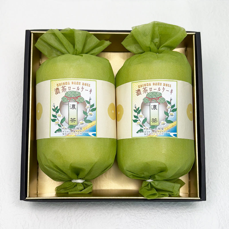 選べるロールケーキ2本セット（濃茶・抹茶・ほうじ茶）