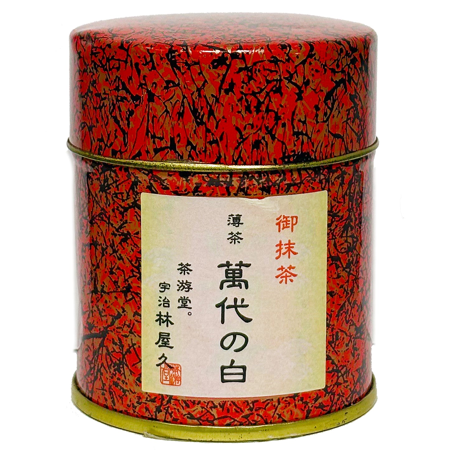 萬代の白-よろずよのしろ-（薄茶）宇治抹茶 30g缶